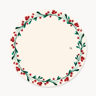 Funda de Bajaplato Peppermint Joy