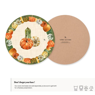 Funda de Bajaplato Pumpkin Medley