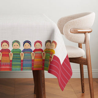Mantel Red Worry Doll