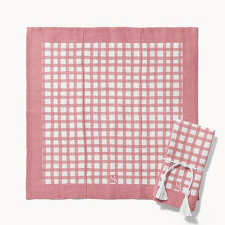 Servilleta Rose Checkers