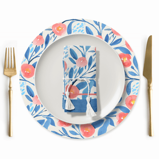 Servilleta Poppy flower