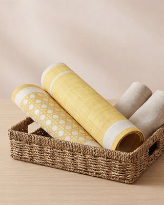 Individual Flax Rattan / Set 2