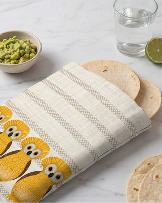 Tortillero Tecolote Vainilla Mustard
