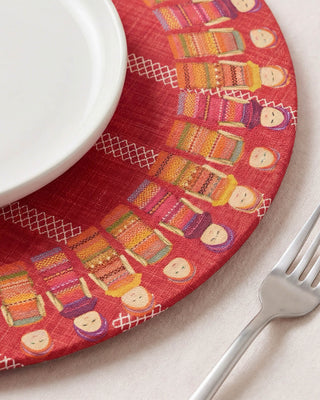 Funda de Bajaplatos Quitapenas Carmine Linen