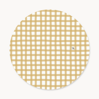 Camel Checkers Funda de Bajaplatos Semi Impermeables