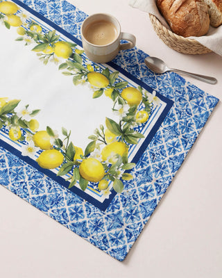 Camino de Mesa Lemon di Maiolica